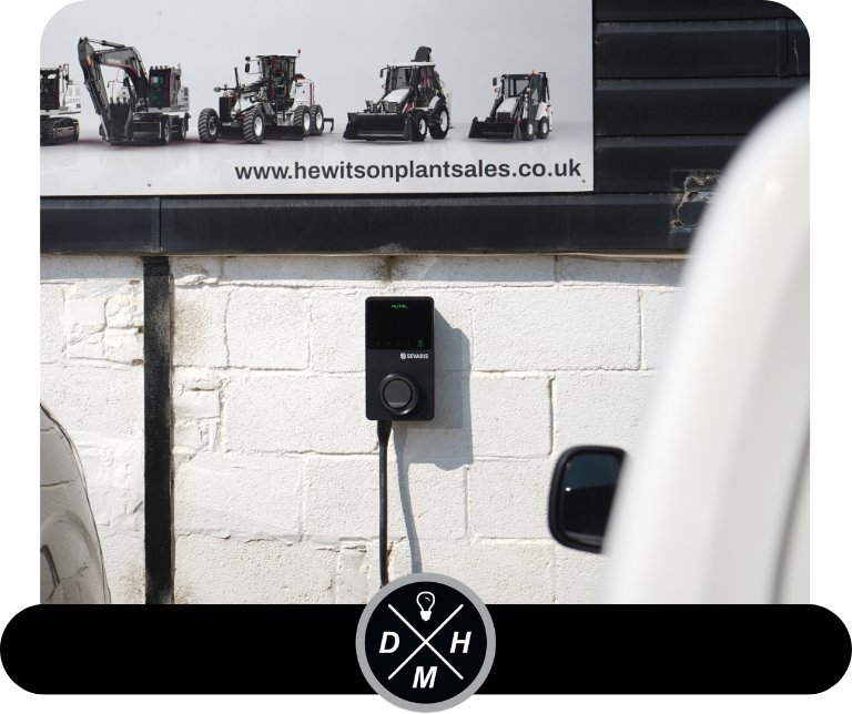 Sevadis EV charger installed in Darlington