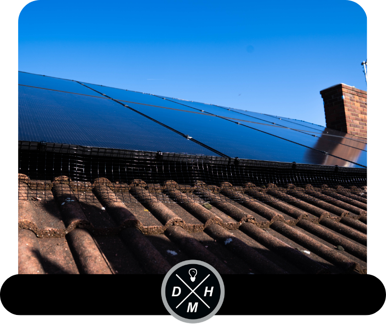 Solar panel on Darlington roof